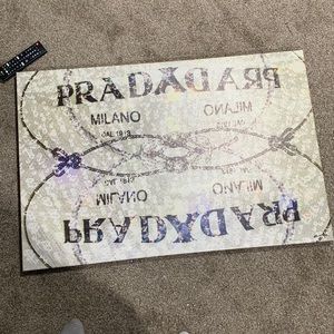 Prada canvas art
